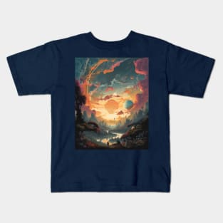 Midgar spectrum Kids T-Shirt